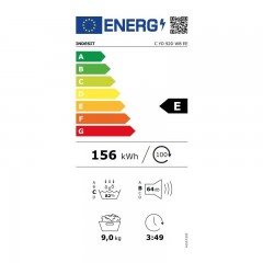 Indesit C YD 92D WB EE Στεγνωτήριο 9kg E με Αντλία Θερμότητας